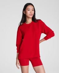 SPANX AirEssentials® Crewneck Tunic | SPANX® Red