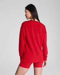 SPANX AirEssentials® Crewneck Tunic | SPANX® Red