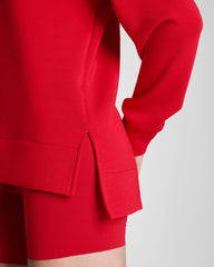 SPANX AirEssentials® Crewneck Tunic | SPANX® Red