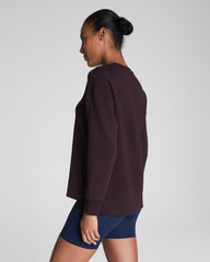 SPANX AirEssentials® Crewneck Tunic | Truffle Brown