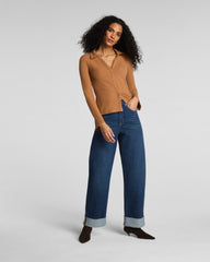 SPANX® Ribbed Knit Button Down | Maplewood