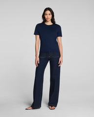 SPANXshape™ Authentic 360 Mid-Rise Easy Flare Jeans with Patch Pockets