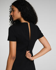 SPANX® Ponte Flare Mini Dress | Classic Black