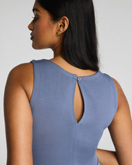 SPANX AirEssentials® Draped Sleeveless Jumpsuit | Rain