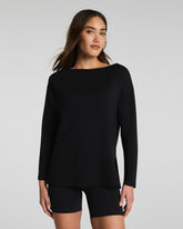 SPANX AirEssentials® Boatneck Tunic | Very Black