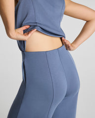 SPANX AirEssentials® Shawl Collar Half Zip Jumpsuit | Rain