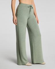 SPANX AirEssentials® Wide Leg Pant | Sage Brush Heather