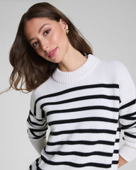 La Ligne Marin Sweater | Cream/Black