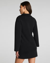 SPANX AirEssentials® Polo Long Sleeve Dress | Very Black