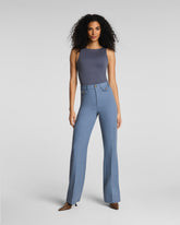 SPANXsupersmooth™ Stretch Twill Easy Flare Pant | Rain