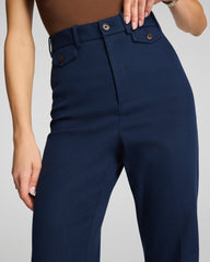 SPANXsupersmooth™ Stretch Twill Easy Flare Pant | Timeless Navy