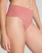 SPANXsupersmooth™ Undie-tectable® Supima® Cotton Thong | Rose Quartz