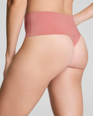 SPANXsupersmooth™ Undie-tectable® Supima® Cotton Thong | Rose Quartz