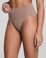 SPANXsupersmooth™ Undie-tectable® Supima® Cotton Hi-Leg Brief | Cafe Au Lait