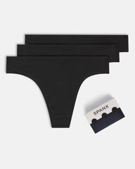SPANXsmooth™ Fit-To-You Supima® Cotton Thong 3-Pack Box