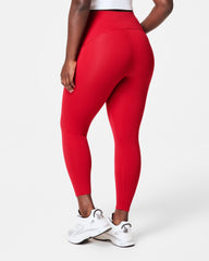 SPANXshape™ Booty Boost® Side Pocket Leggings | SPANX® Red