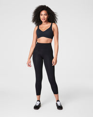SPANXshape™ Booty Boost® Side Pocket Leggings | Very Black