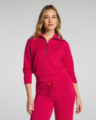 SPANX AirEssentials® Half Zip | Fuchsia