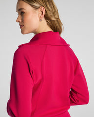 SPANX AirEssentials® Half Zip | Fuchsia