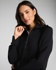 SPANX AirEssentials® Half Zip | Very Black