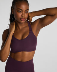 SPANX® BoostUp Medium Impact Sports Bra | Blackberry