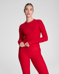 SPANX® OnForm Long Sleeve Top | SPANX® Red