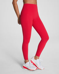 SPANXshape™ BodyLine Full-Length Leggings with Mid-Tummy Compression | SPANX® Red