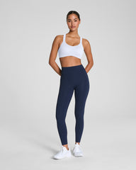 SPANXshape™ BodyLine Full-Length Leggings with Mid-Tummy Compression | Timeless Navy