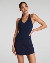 SPANX® BoostUp V-Neck Shelf Tank | Timeless Navy