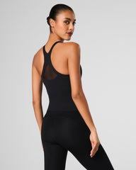 SPANX® BoostUp V-Neck Shelf Tank | Very Black