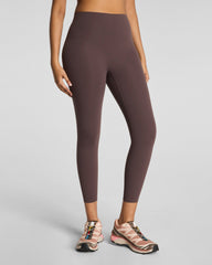 SPANXshape™ BodyLine 7/8 Leggings with Mid-Tummy Compression | Dark Cacao