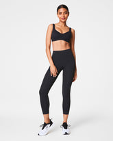 SPANXshape™ BodyLine 7/8 Leggings with Full-Tummy Compression | Very Black