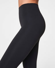 SPANXshape™ BodyLine 7/8 Leggings with Full-Tummy Compression | Very Black