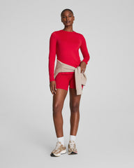 SPANX® Activate Long Sleeve Top | Spanx Red