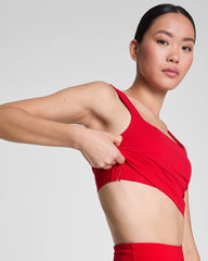 SPANX® BoostUp Square Neck Shelf Tank | SPANX® Red