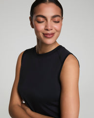 SPANX® BoostUp High Neck Tank | Very Black