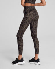 SPANXshape™ Booty Boost® Leopard Print 7/8 Leggings | Leopard Print
