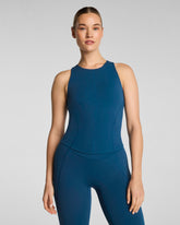 SPANX® CurveTheory High Neck Shelf Tank | Deep Cove