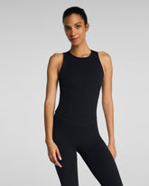 SPANX® CurveTheory High Neck Shelf Tank | Very Black