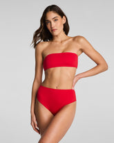 SPANXsmooth™ Swim Bandeau Bikini Top | SPANX® Red