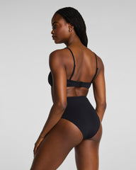 SPANXsmooth™ Swim Bandeau Bikini Top | Very Black