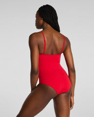 SPANXshape™ Swim Bandeau One Piece | SPANX® Red