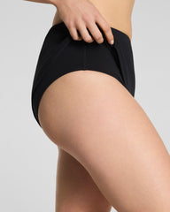 SPANXshape™ Swim Hi-Rise Bikini Skirt | Very Black