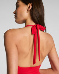 SPANXsculpt™ Swim Halter One Piece | SPANX® Red