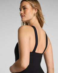 SPANXsculpt™ Swim High-Neck One Piece | Very Black