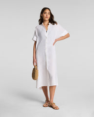 SPANX® Beach Midi Dress | Vivid White