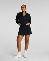 SPANXshape™ BoostUp Glow Weave Skort, 14" | Very Black