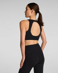 SPANX® CurveTheory Open Back Sports Bra | Very Black