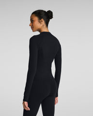 SPANX® CurveTheory Contour Full Zip Jacket | Very Black