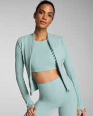 SPANX® CurveTheory Contour Full Zip Jacket | Wave